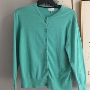 Cardigan-mint green